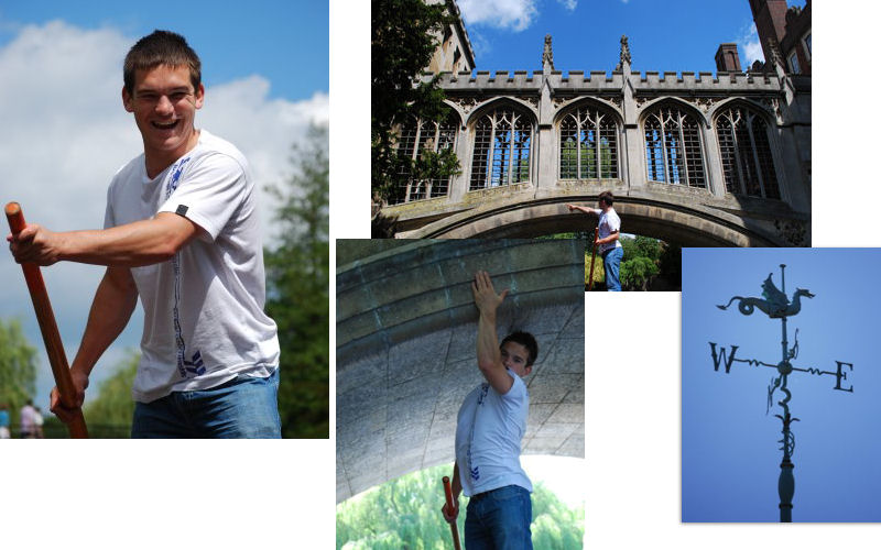 Collage m Cambridge punter