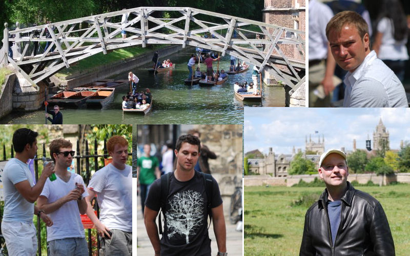 Collage p Cambridge men