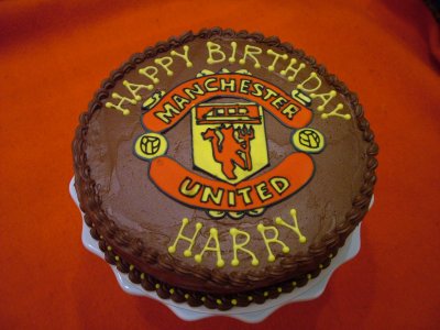 Manchester United cake