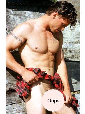 Oops kilt man