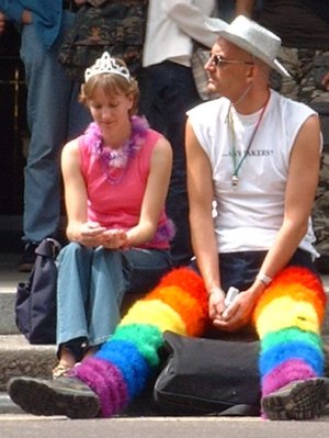 Rainbow legs