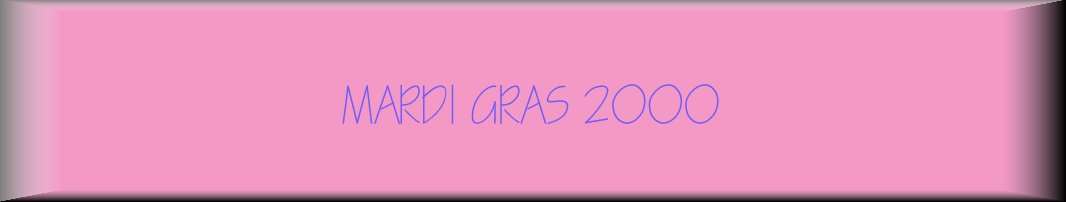 Mardi Gras banner