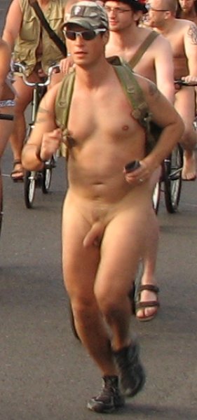 Naked cyclists d