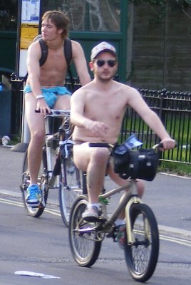 Naked cyclist zc