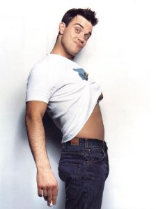 Robbie Williams naked
